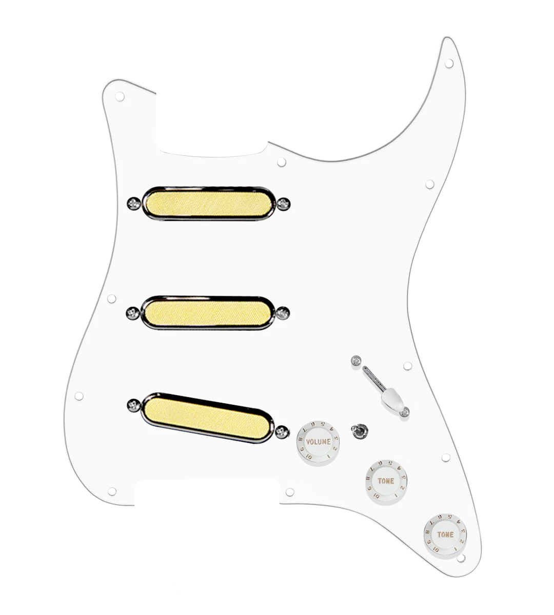 gold foil strat pickups