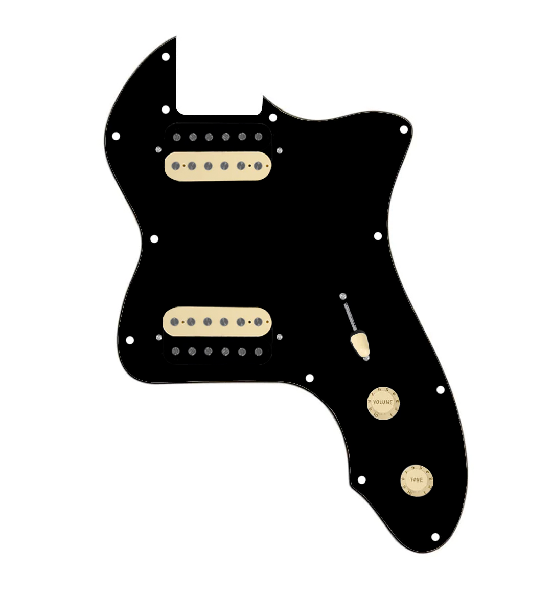 thinline pickguard hh black