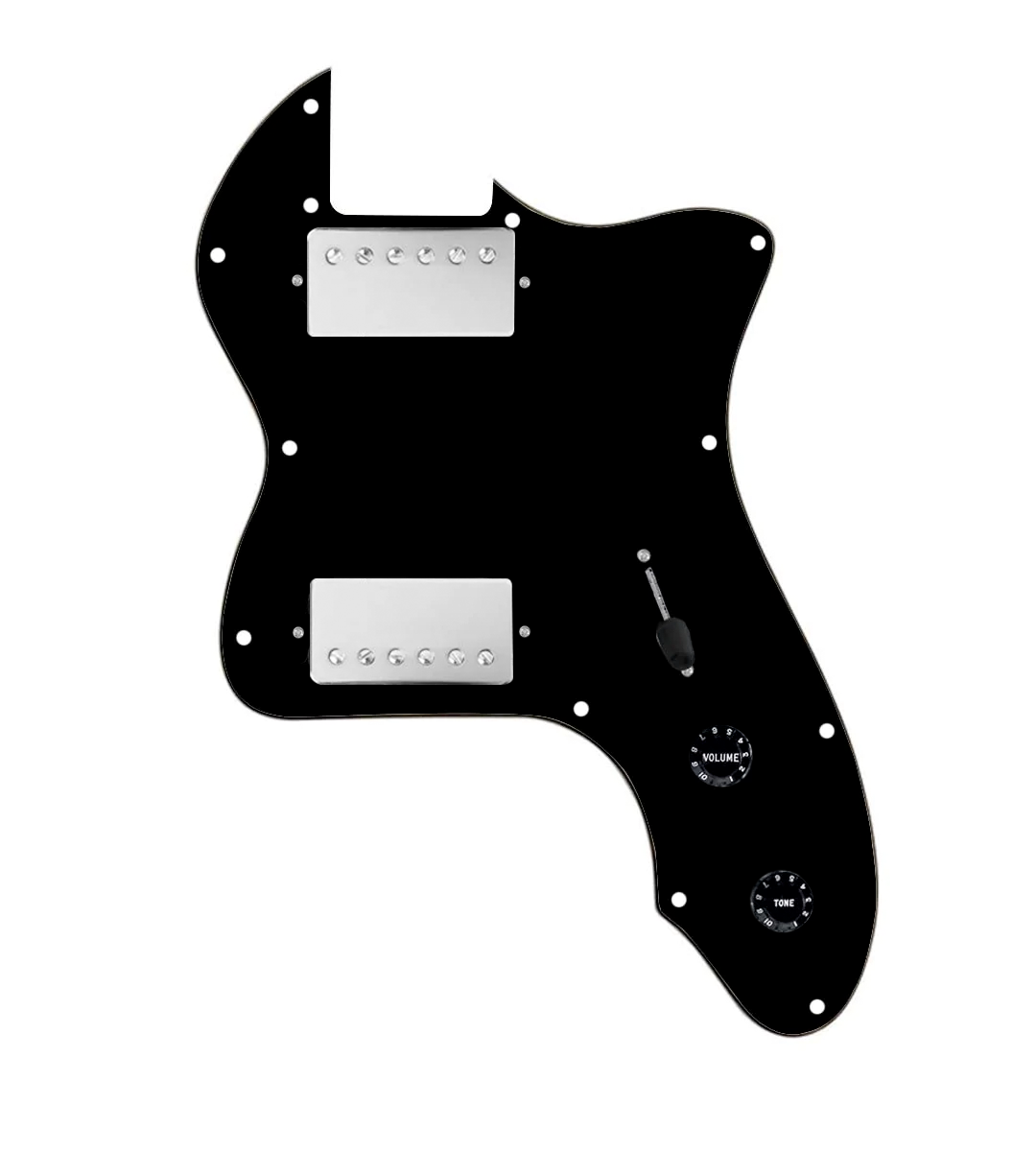 thinline pickguard hh black