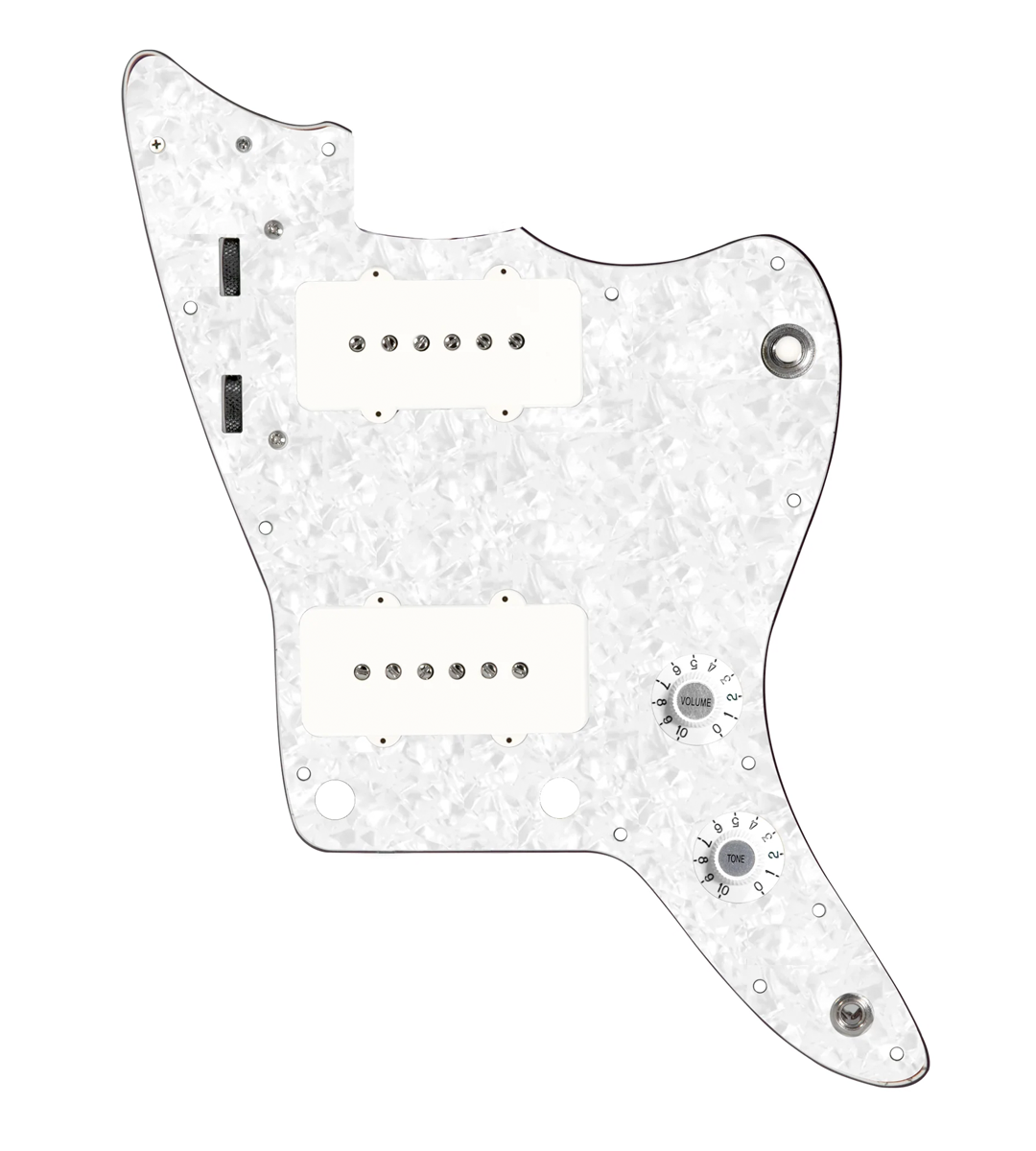 Jazzmaster® Loaded Pickguard - JMLPG-JMVINT-W-WP-JMH-V