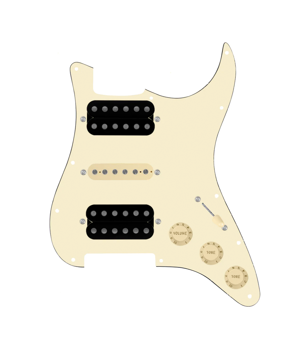 HSH Loaded Pickguard for Stratocasters® - SLPG-HSH-SMTH-UC-TVTG-AW-AWPG