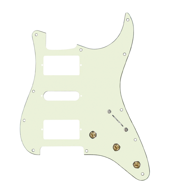 Pre-Wired HSH Stratocaster® Pickguard - SWPG-HSH-MGPG-S5W-HSH