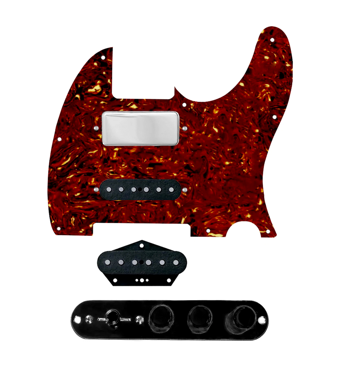 Mason Style Loaded Pickguard for Nashville Telecasters® - TLPG-NASH-TPG-TMAS-B
