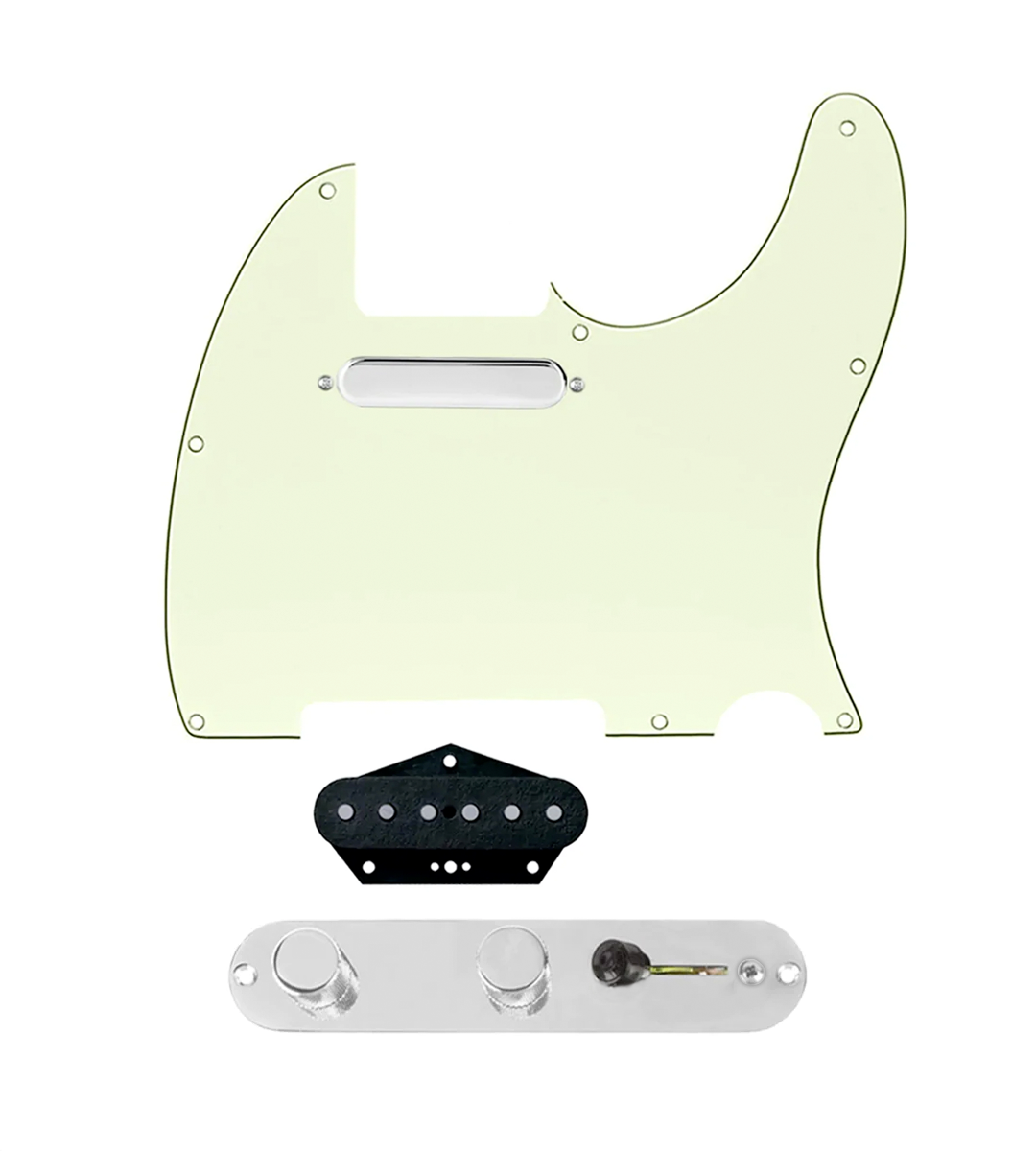 Texas Grit Loaded Pickguard for Telecasters® - TLPG-TGRT-MGPG-T3W-REV-C