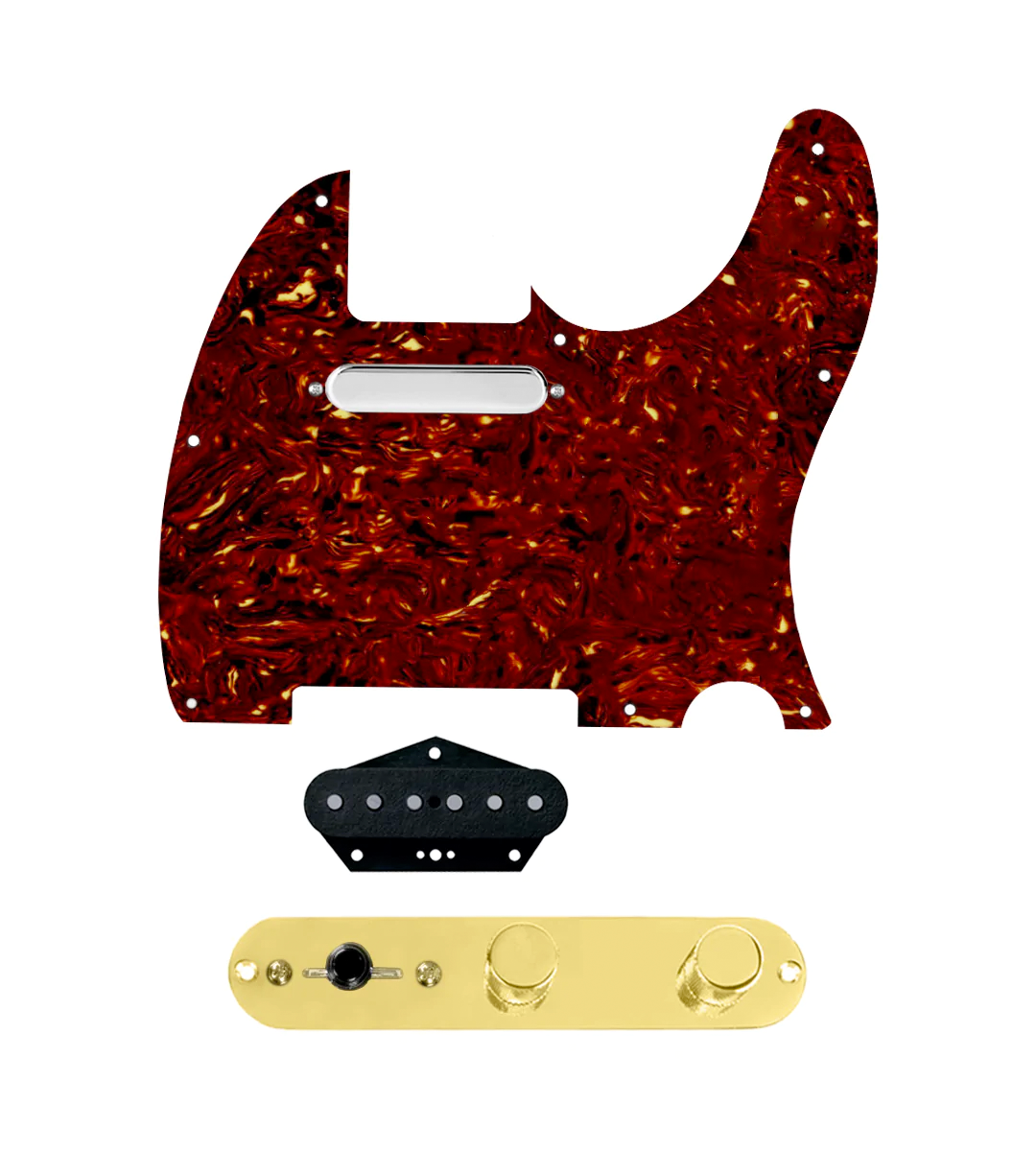 Texas Grit Loaded Pickguard for Telecasters® - TLPG-TGRT-TPG-T4W-G