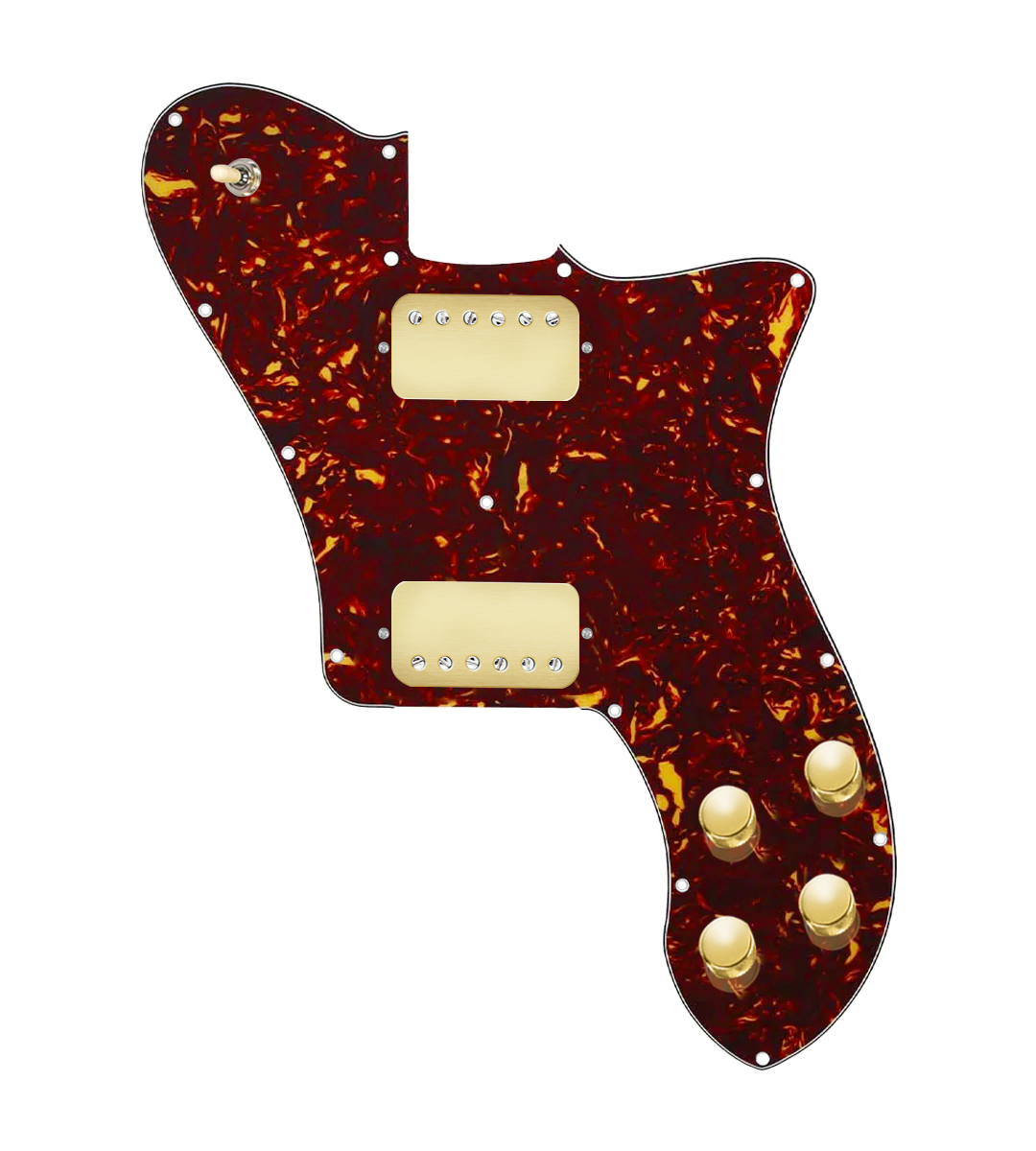 72 Deluxe Telecaster® Loaded Pickguard - 72DLPG-COOL-G-TPG