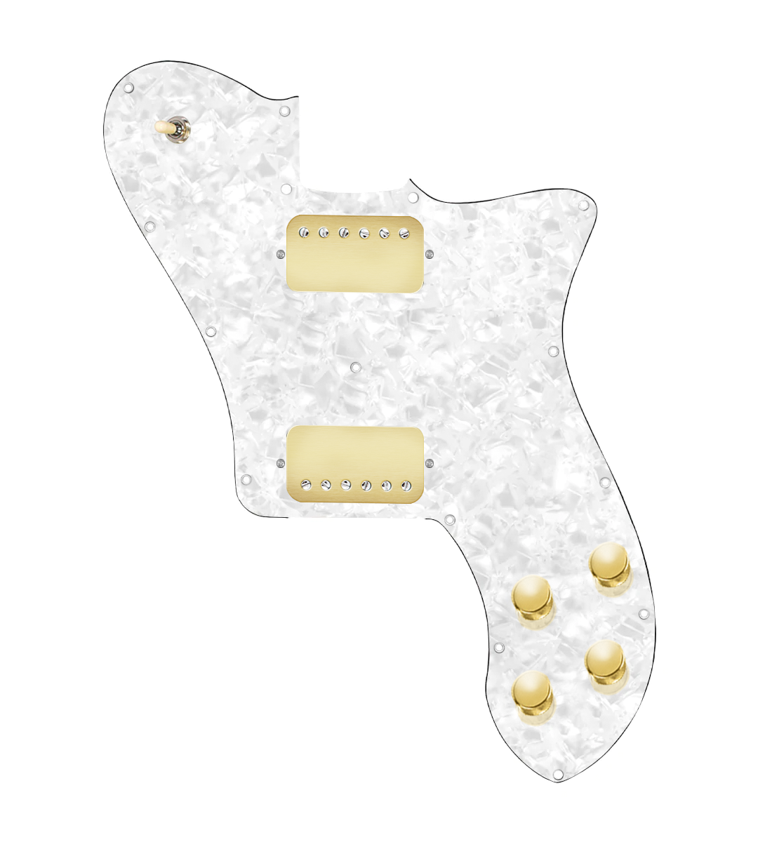 72 Deluxe Telecaster® Loaded Pickguard - 72DLPG-RGNK-G-WPPG