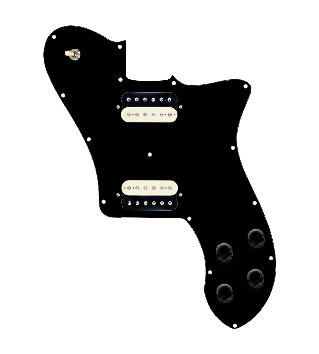 70s tele deluxe black
