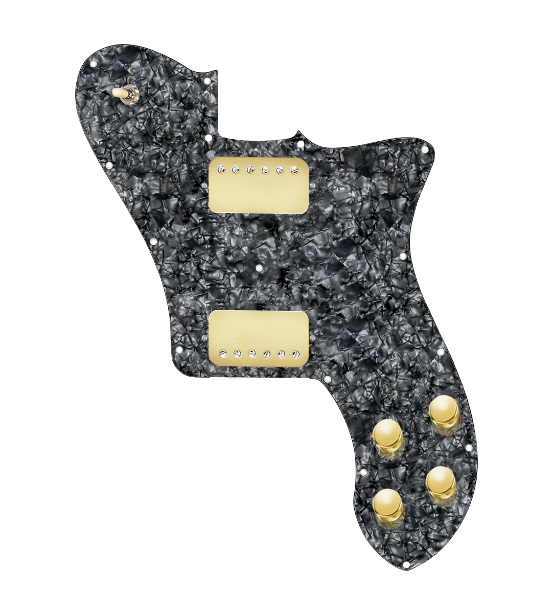 72 Deluxe Telecaster® Loaded Pickguard - 72DLPG-SMTH-G-BPPG