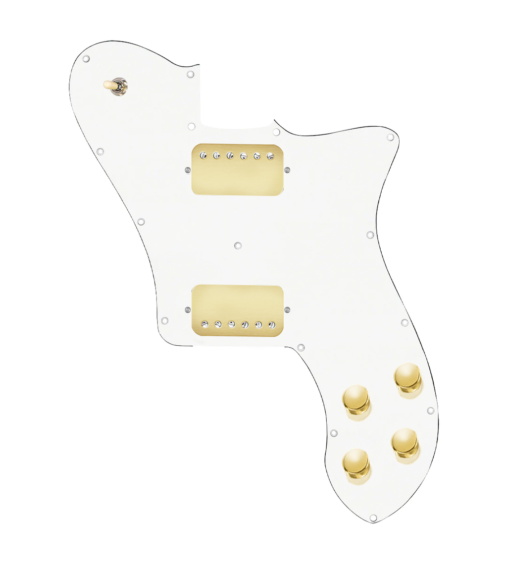70s tele deluxe white