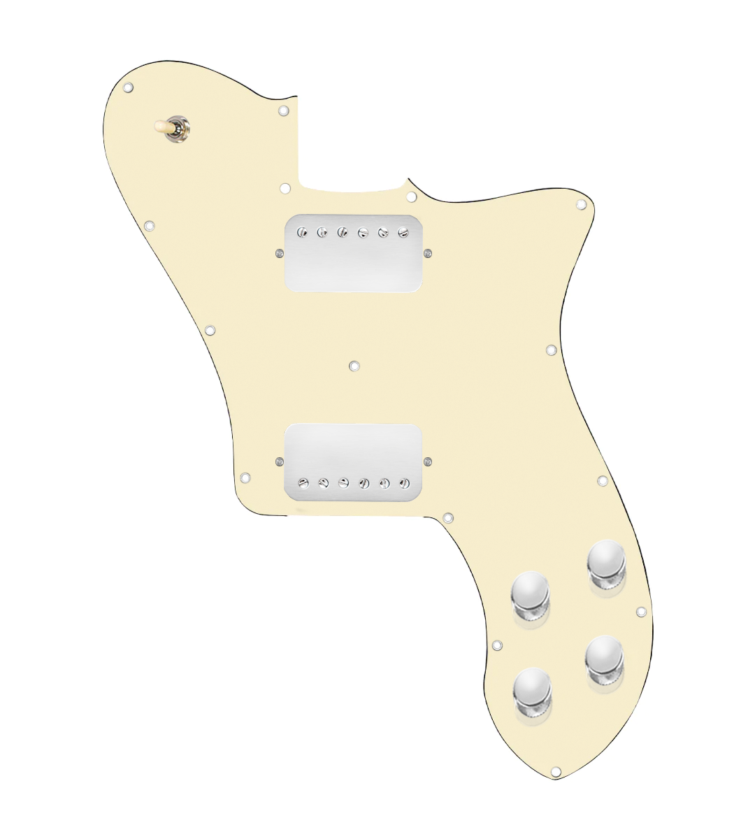 72 Deluxe Telecaster® Loaded Pickguard - 72DLPG-SMTH-N-AWPG