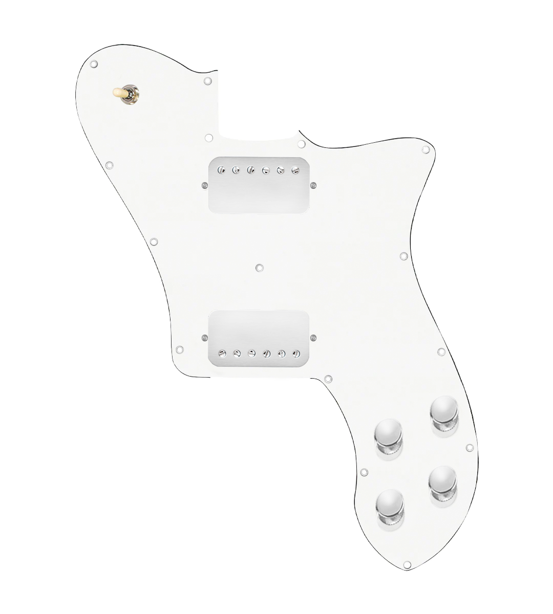 72 Deluxe Telecaster® Loaded Pickguard - 72DLPG-SMTH-N-WPG