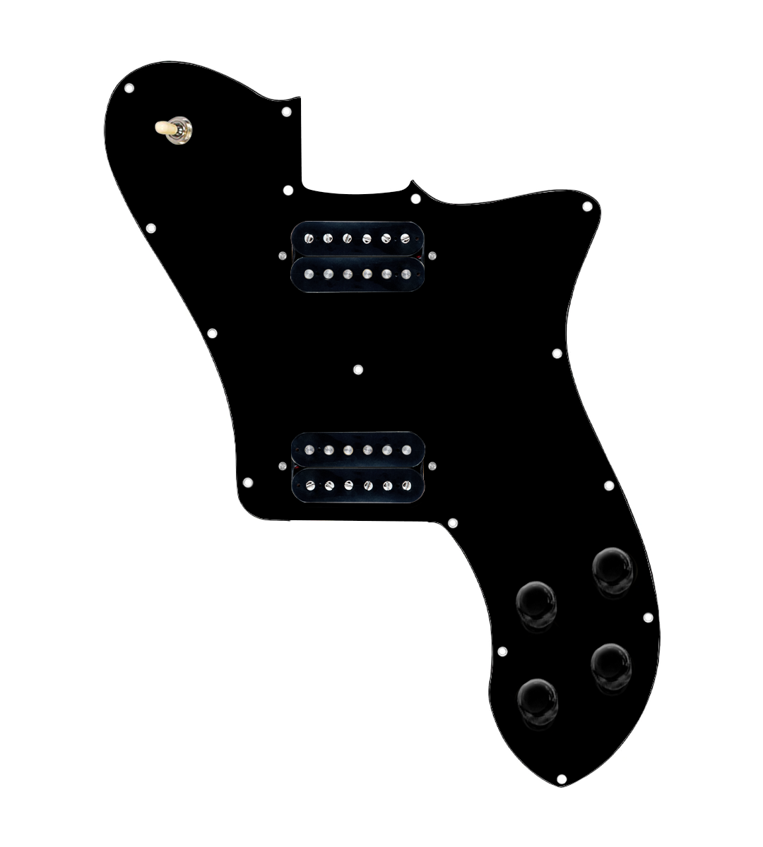 70s tele deluxe black