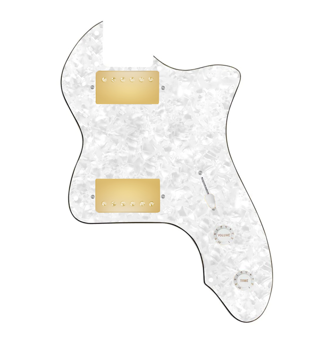 thinline pickguard hh pearl