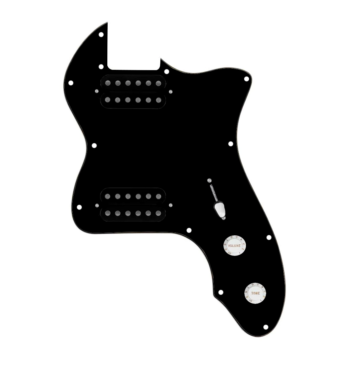 thinline pickguard hh black
