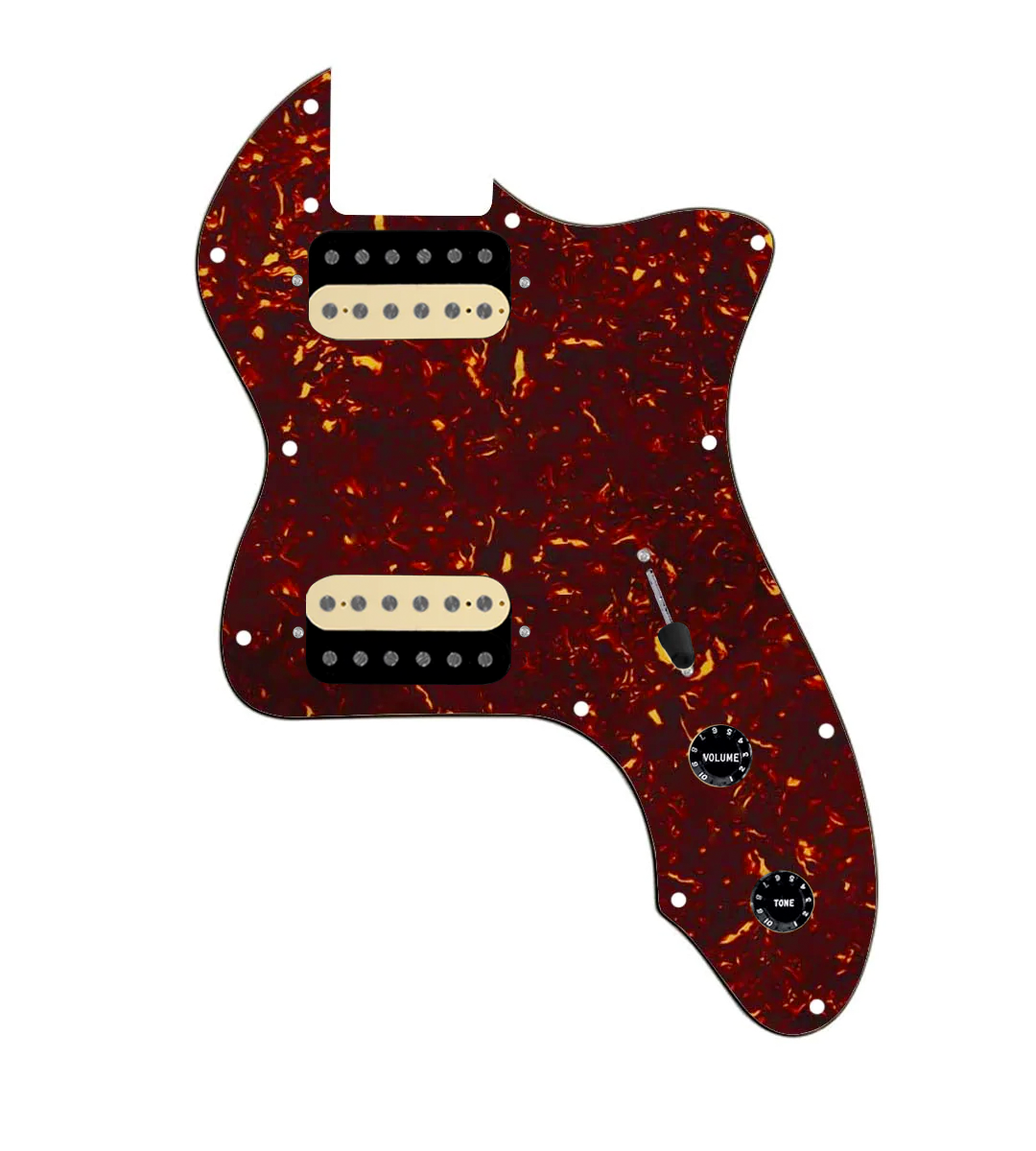 thinline pickguard hh tortoise