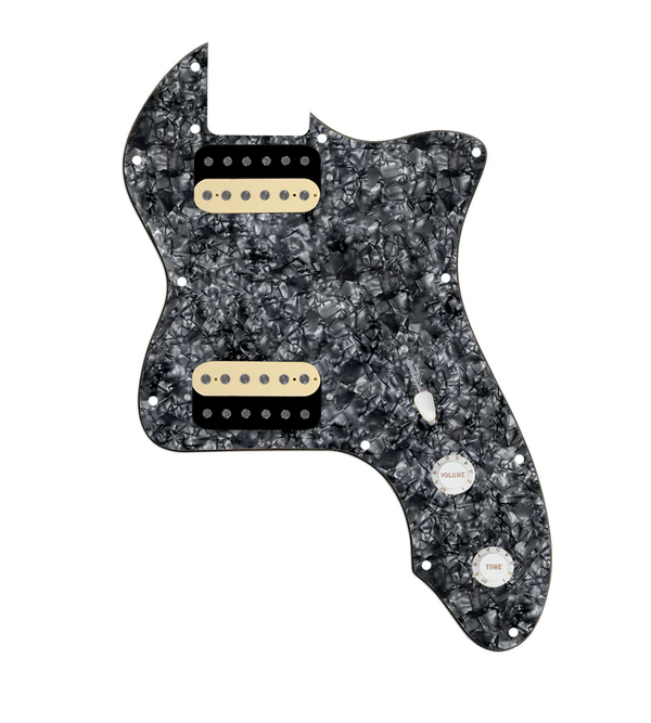 thinline pickguard hh grey pearl