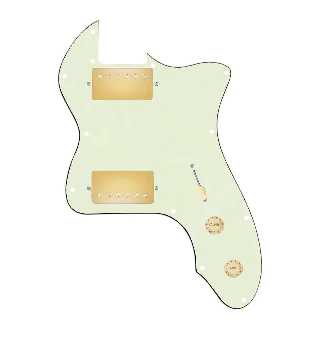 thinline pickguard hh mint