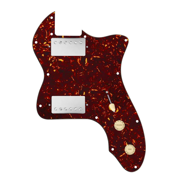 72 Thinline Telecaster® Loaded Pickguard - 72TLLPG-SMTH-N-AWKNB-TPG