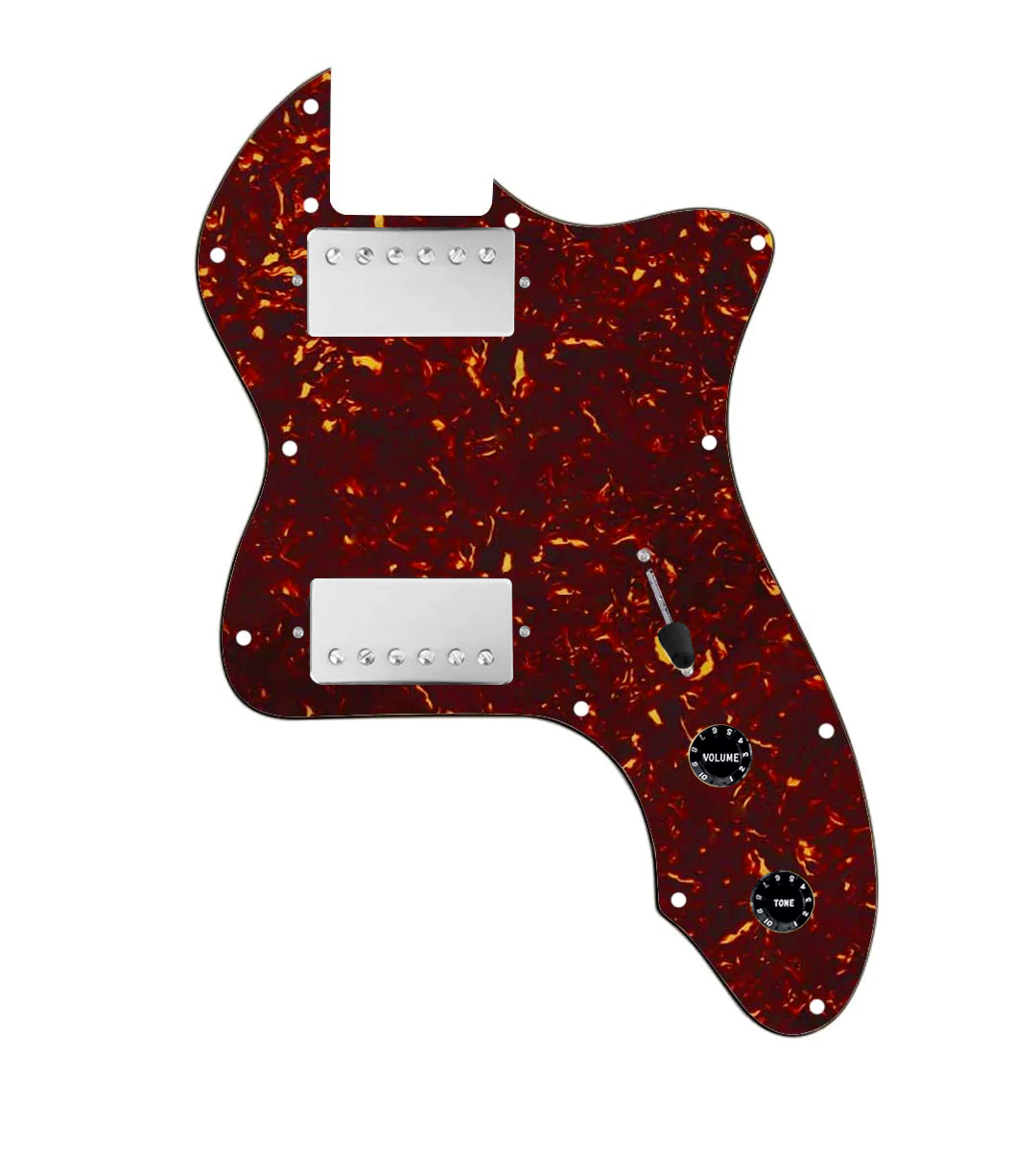 thinline pickguard hh tortoise