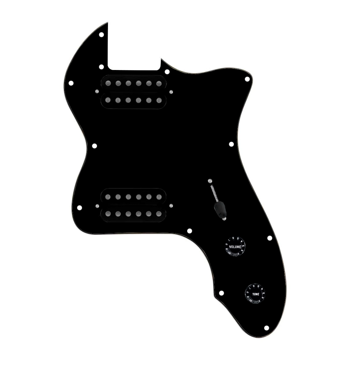 thinline pickguard hh black