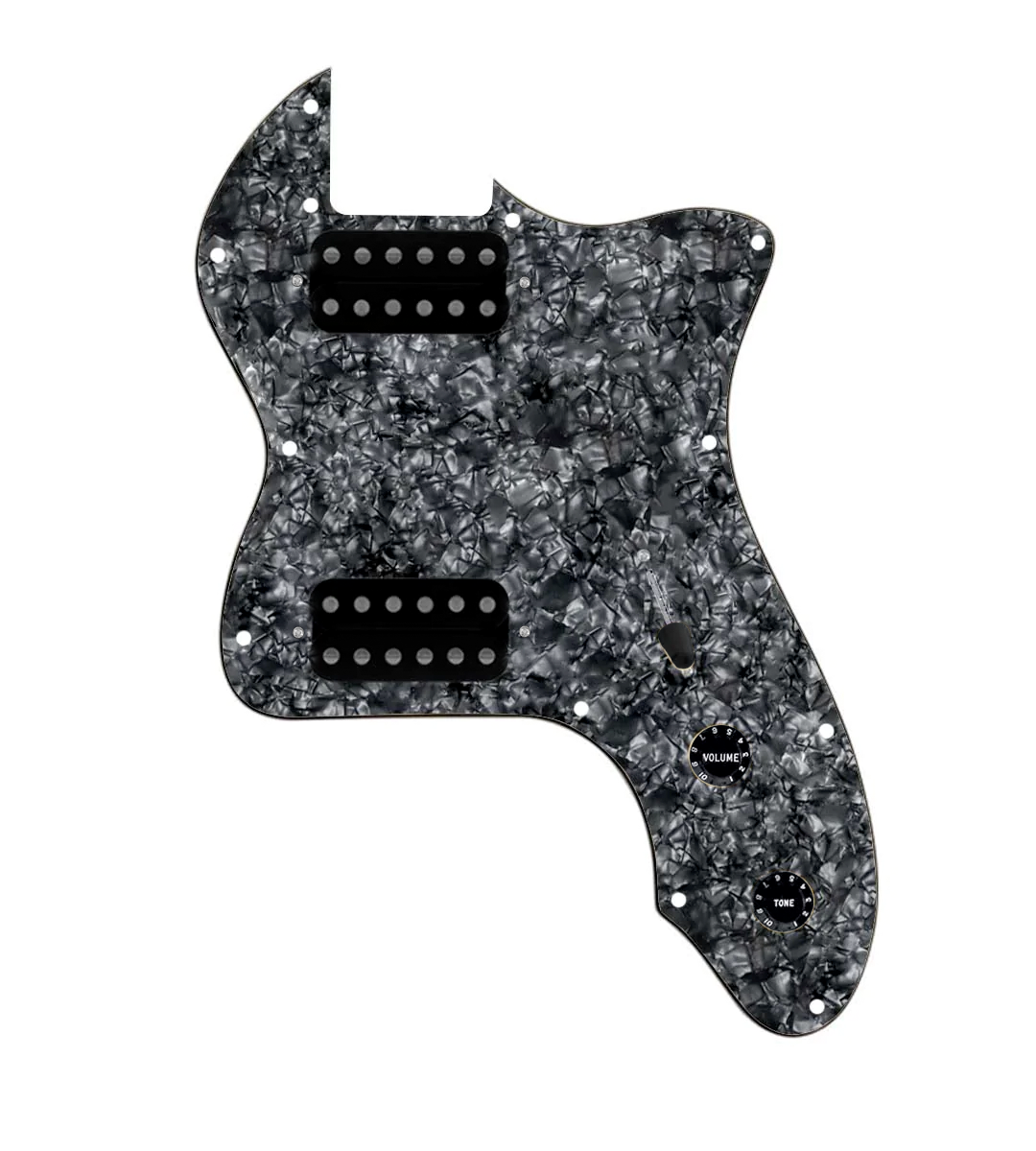 thinline pickguard hh grey pearl