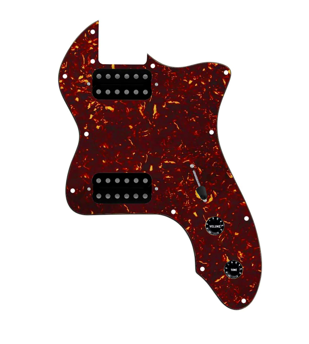 thinline pickguard hh tortoise