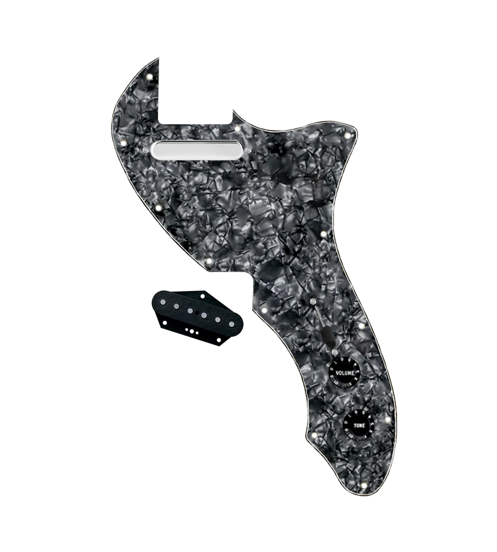 thinline pickguard grey pearl