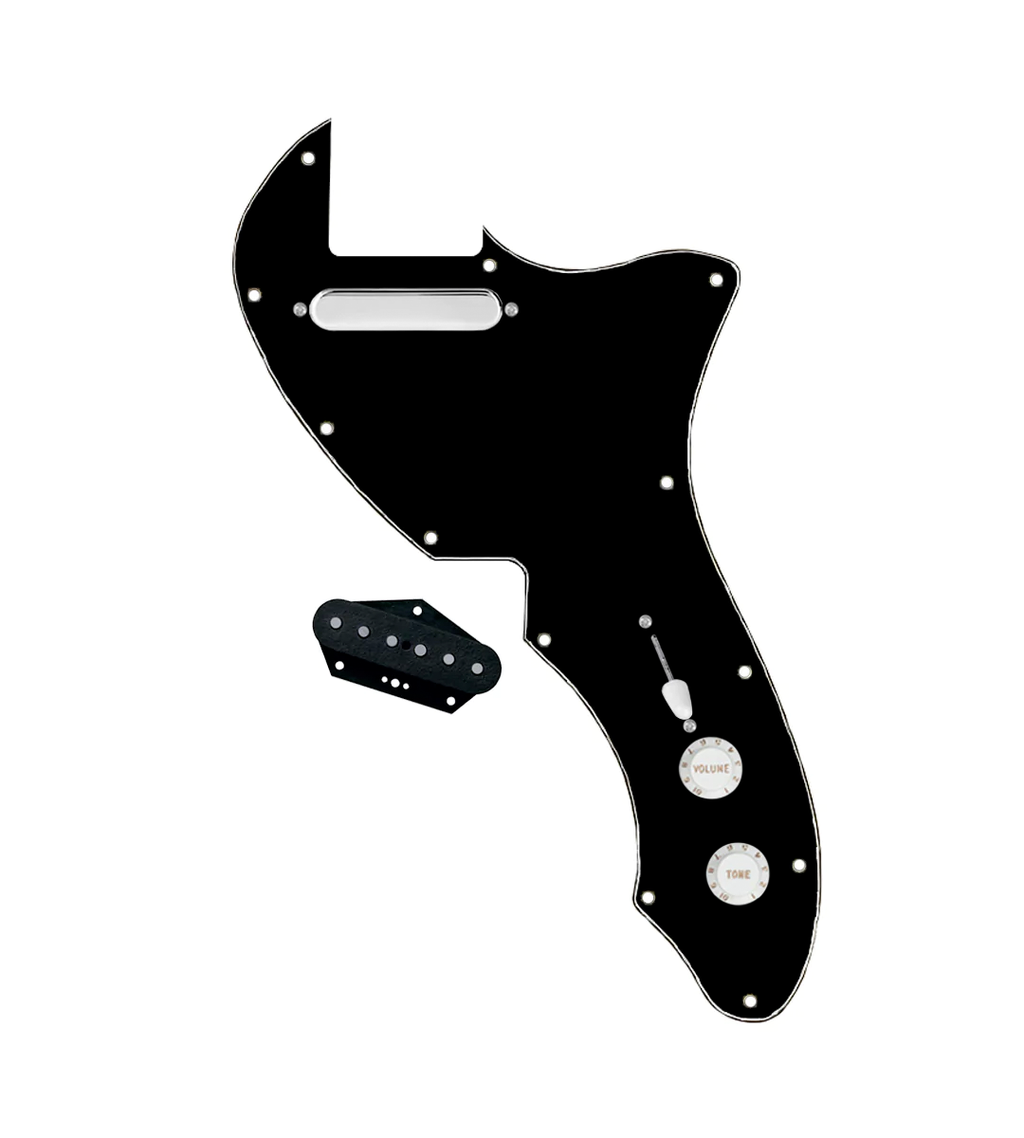 thinline pickguard black