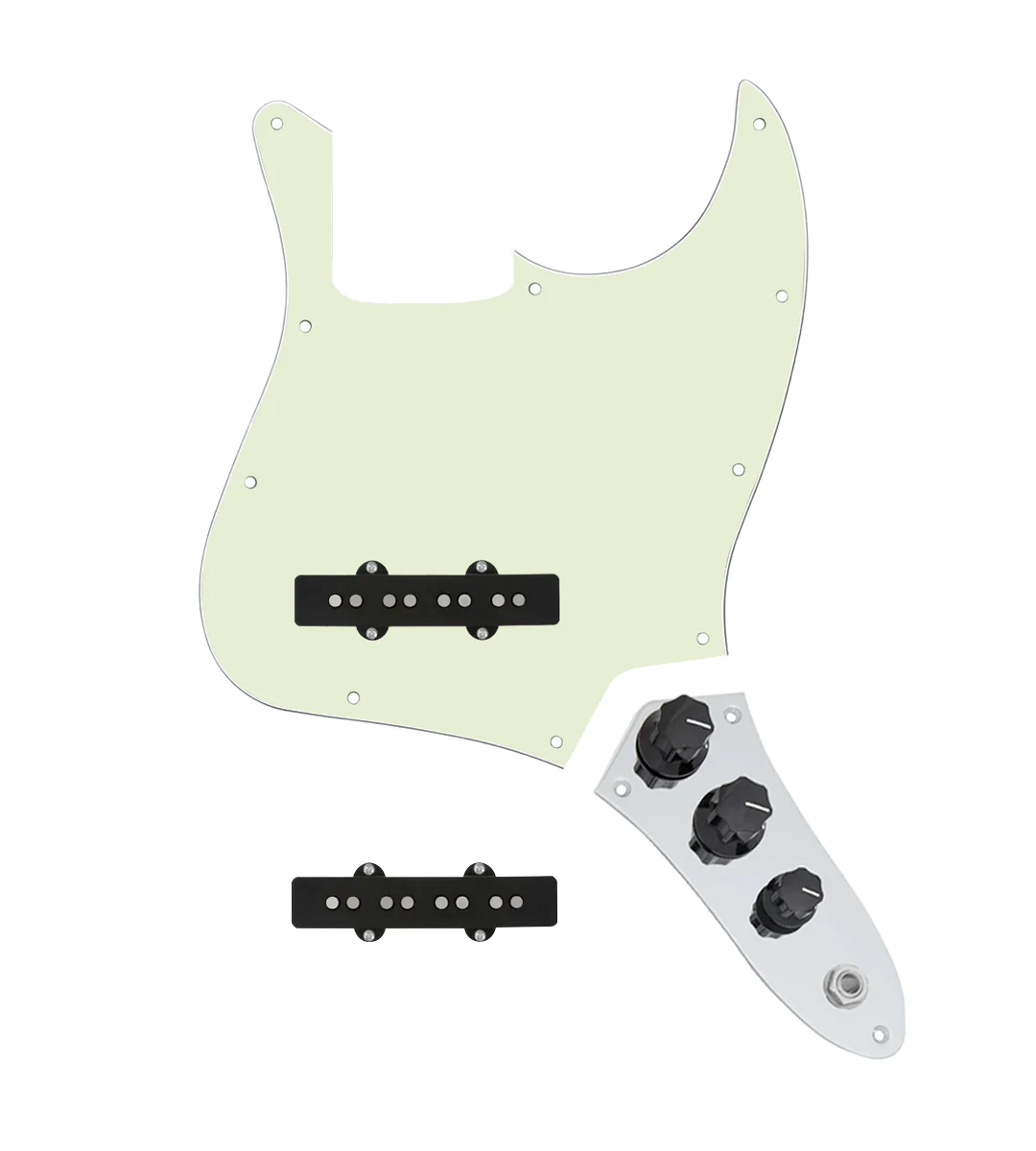 Jazz Bass® Loaded Pickguard - JBLPG-JPCKT-MGPG-JB-C