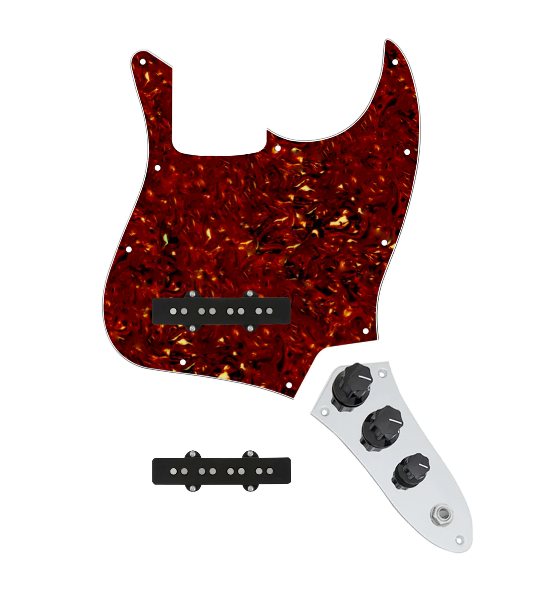 Jazz Bass® Loaded Pickguard - JBLPG-JPCKT-TPG-JB-C