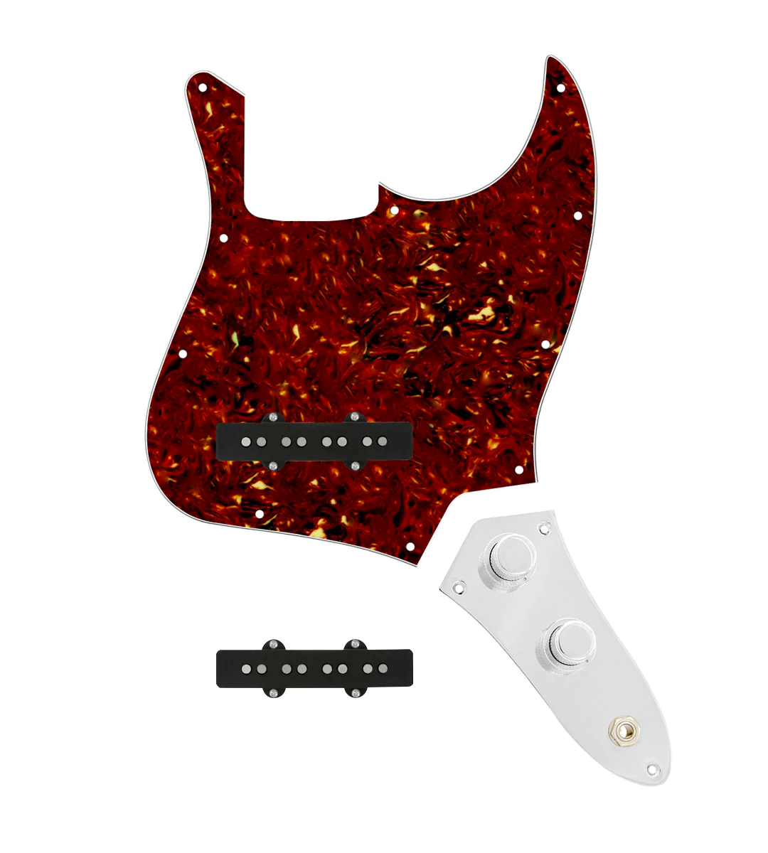 Jazz Bass® Loaded Pickguard - JBLPG-JPCKT-TPG-JB-CON-C