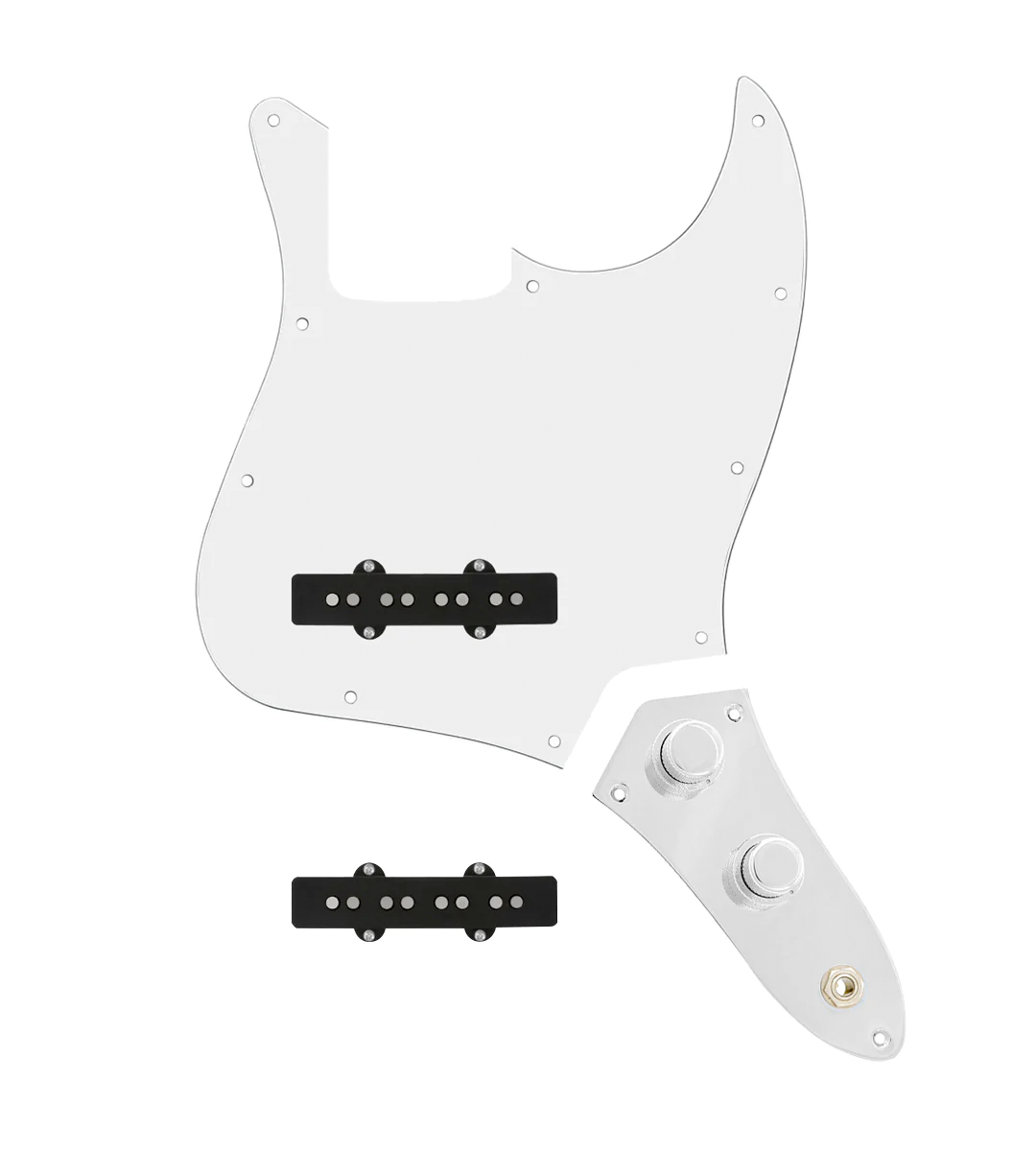 Jazz Bass® Loaded Pickguard - JBLPG-JPCKT-WPG-JB-CON-C