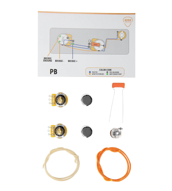 920D Custom Precision® Bass Wiring Kit - PB-KIT