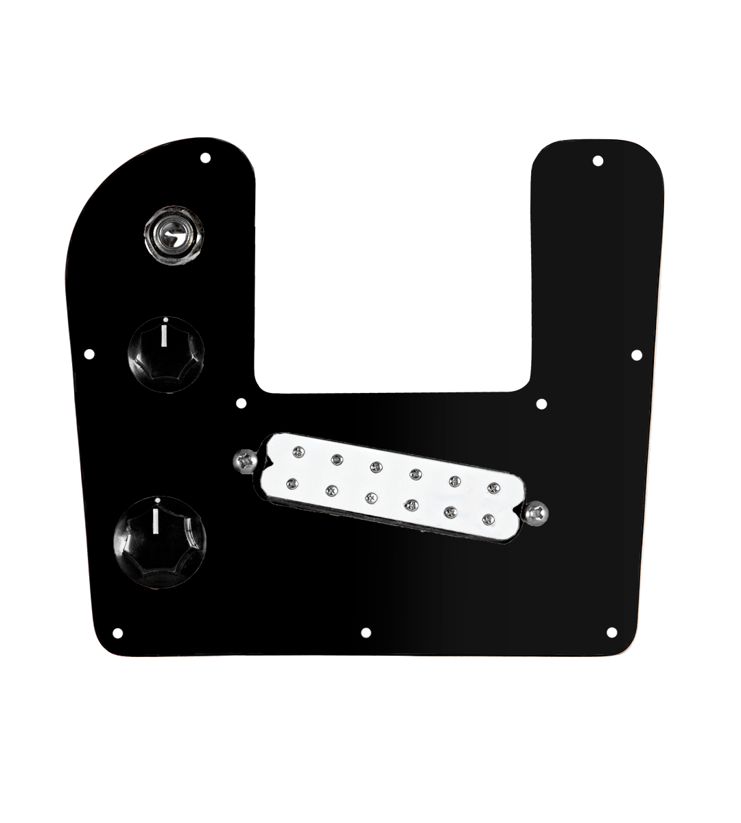 Rogue® Lap Steel Loaded Pickguard - RLSLP-POLY-W-BPG