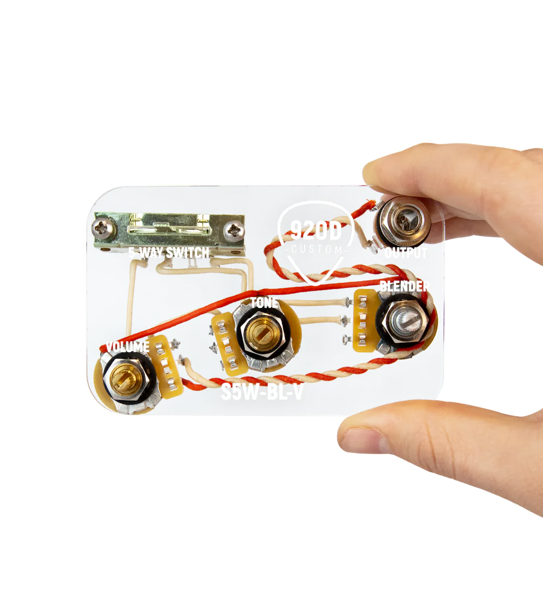 Stratocaster® Wiring Harness Upgrade - S5W-BL-V