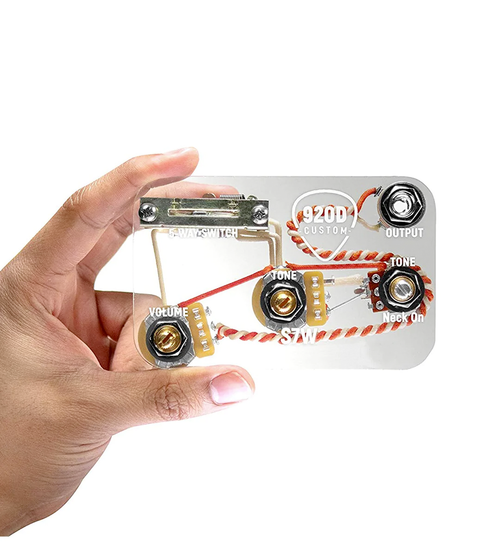 Stratocaster® 7-Way Push/Pull Neck-On Wiring Harness Upgrade