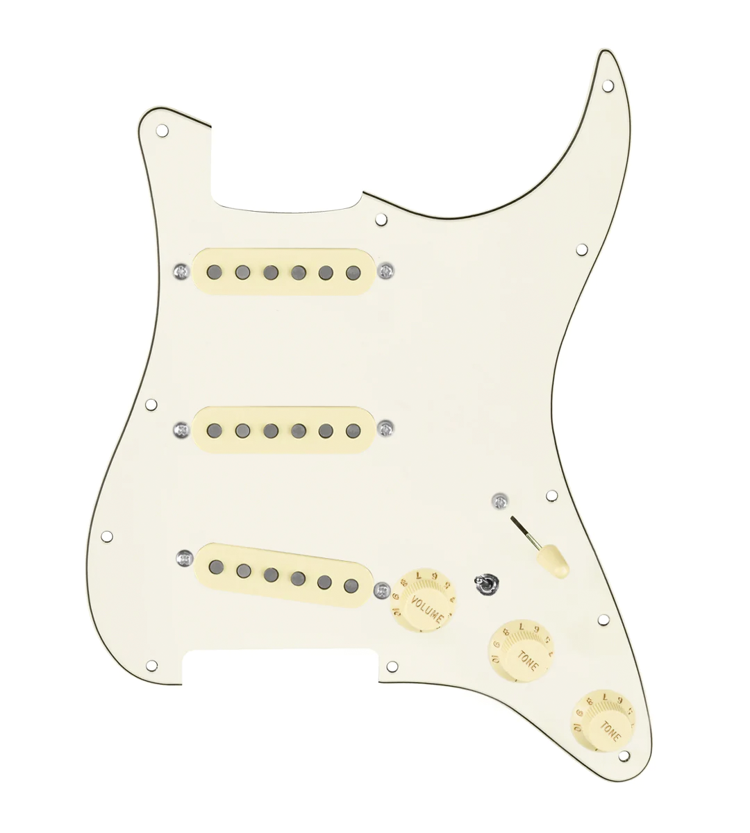 Generation Loaded Pickguard for Stratocasters® - SLPG-GEN-AW-PPG-S7W-MT