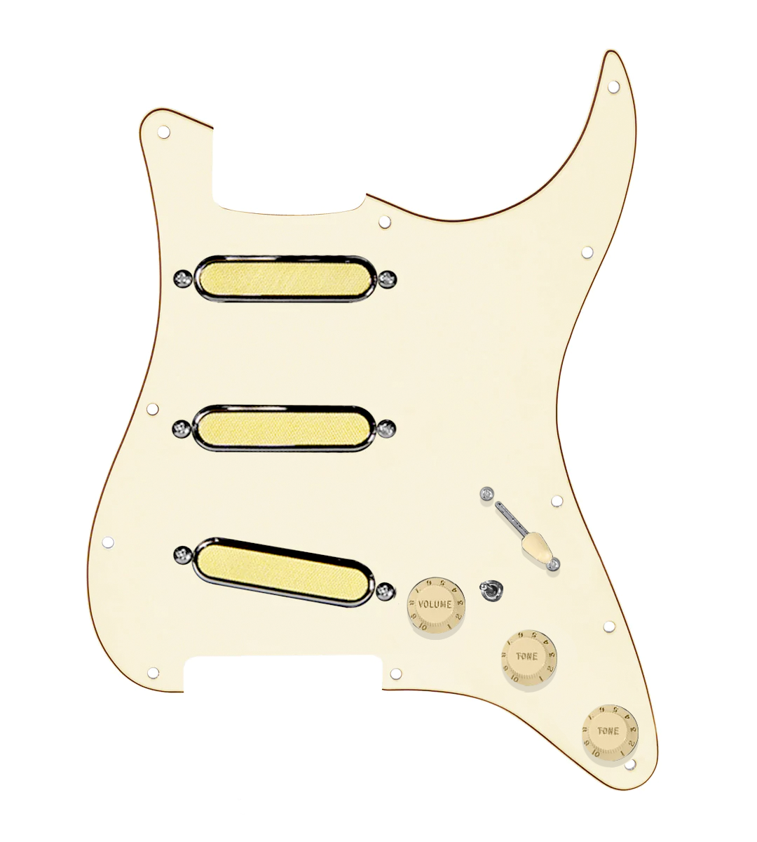 gold foil strat pickups