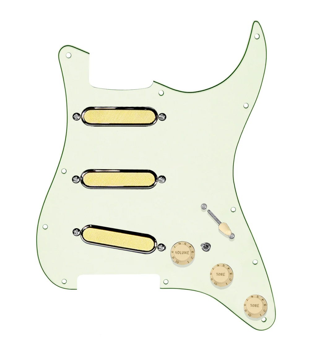 gold foil strat pickups