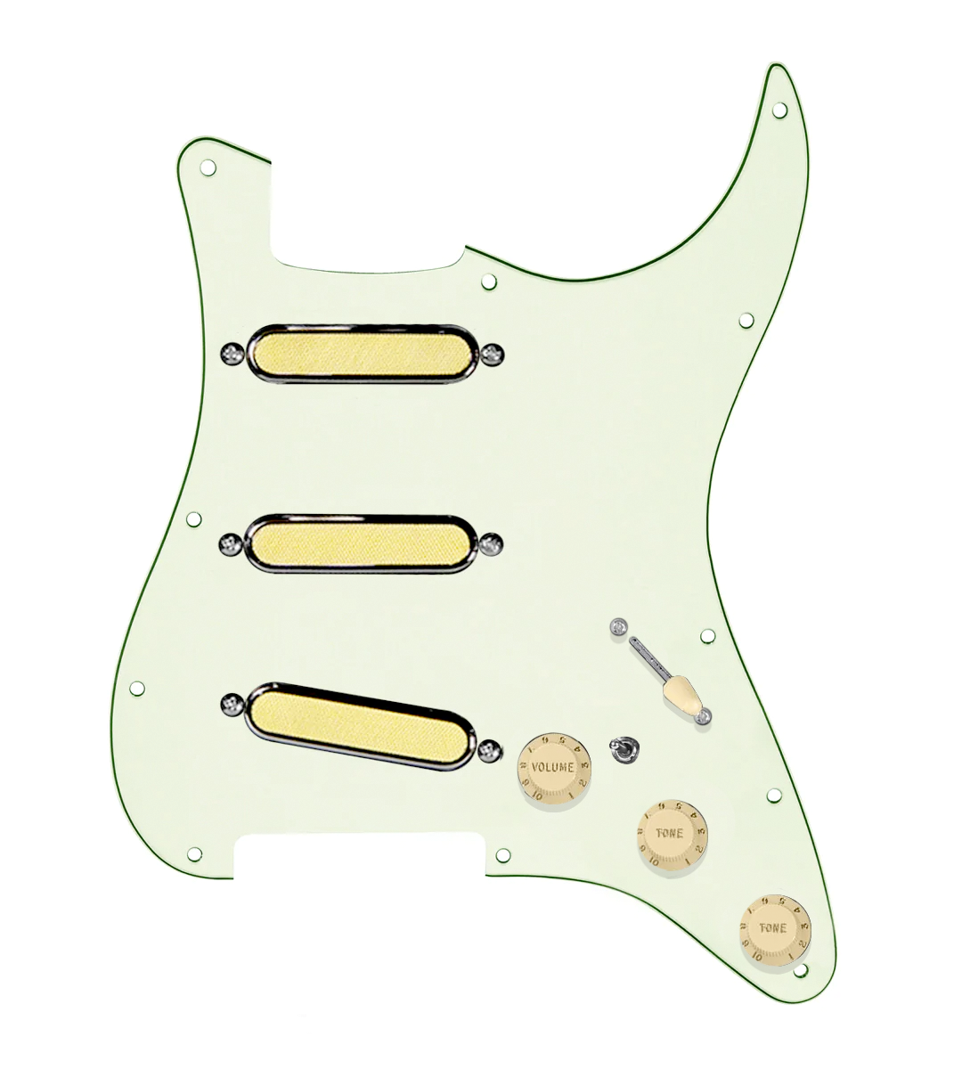 gold foil strat pickups