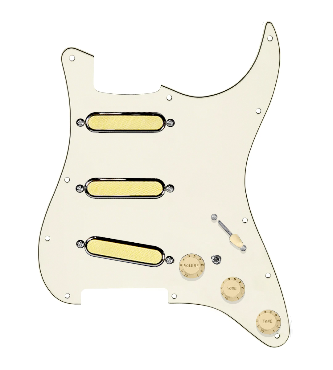 gold foil strat pickups