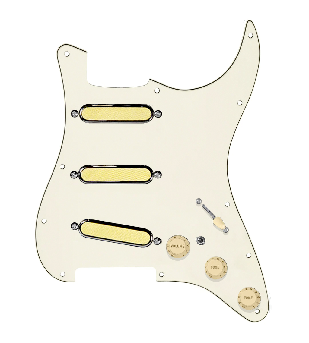 gold foil strat pickups