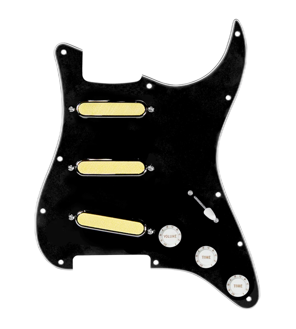 gold foil strat pickups