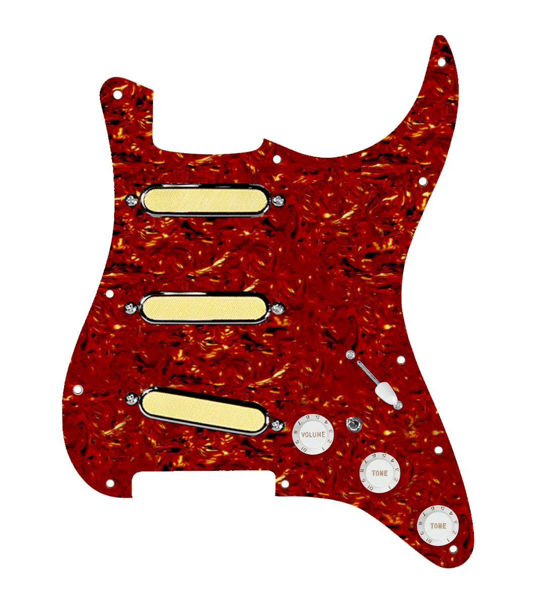 gold foil strat pickups