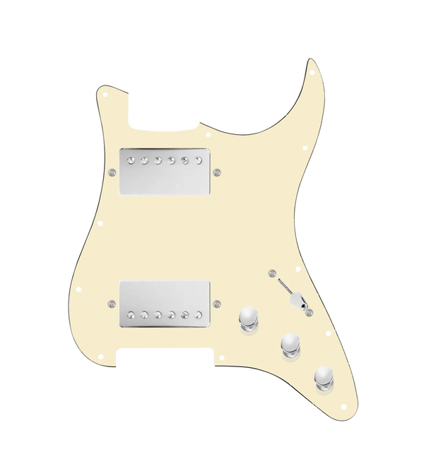 Hipster Heaven HH Loaded Pickguard for Stratocasters® - SLPG-HH-COOL-N-AWPG-S3W-HH