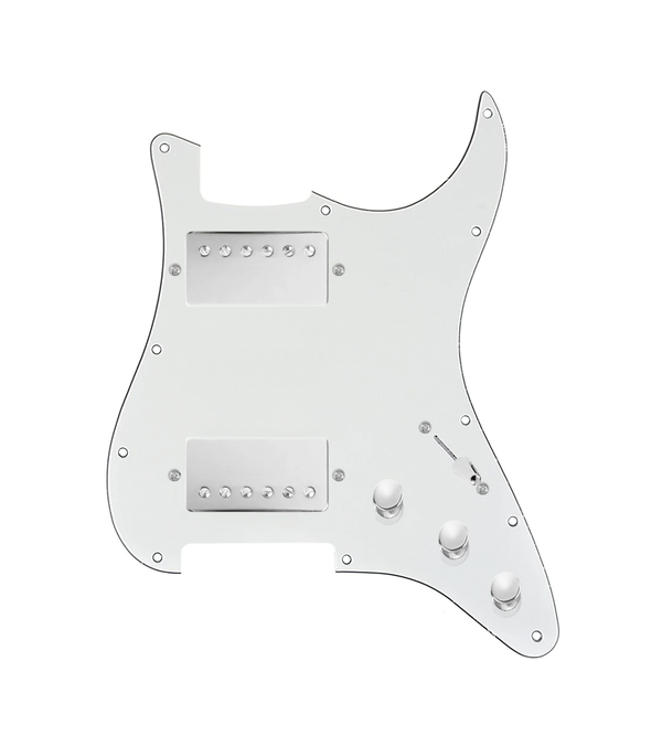 Hipster Heaven HH Loaded Pickguard for Stratocasters® - SLPG-HH-COOL-N-PPG-S3W-HH