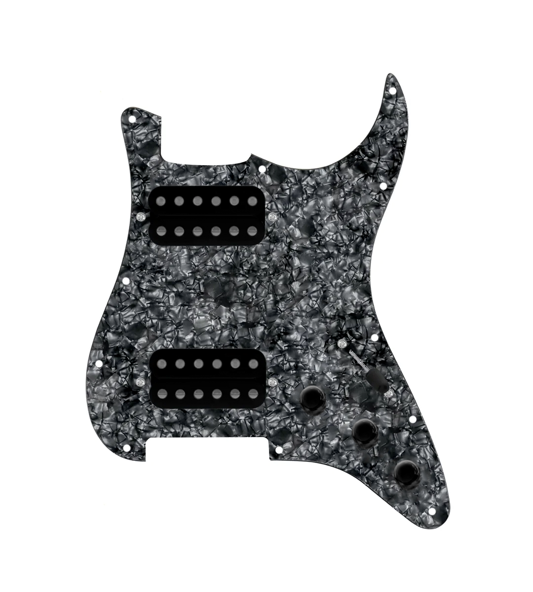 Hipster Heaven HH Loaded Pickguard for Stratocasters® - SLPG-HH-COOL-UC-BPPG-S3W-HH