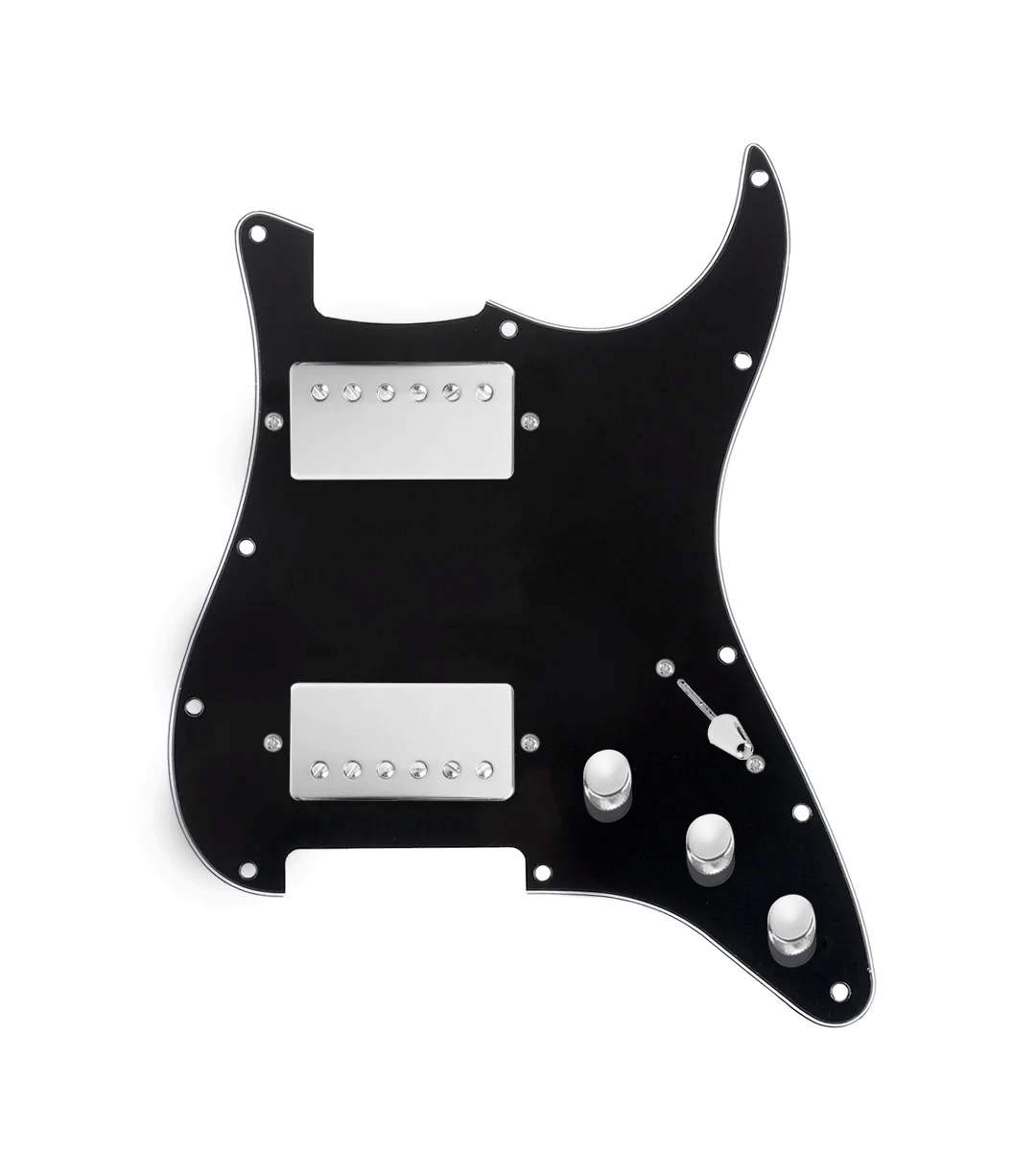 Hot And Heavy HH Loaded Pickguard for Stratocasters® - SLPG-HH-RGNK-N-BPG-S5W-HH
