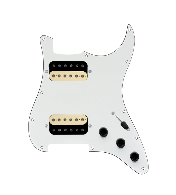 Hot And Heavy HH Loaded Pickguard for Stratocasters® - SLPG-HH-RGNK-UC-PPG-S5W-HH